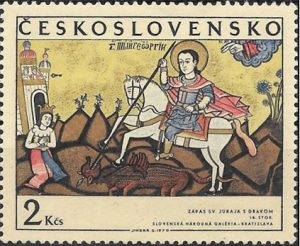 Slowaakse 18e eeuwse icoon